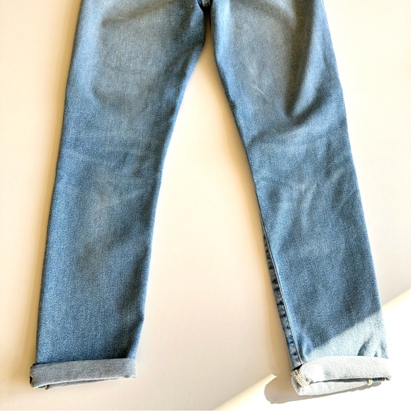 7 FOR ALL MANKIND “Luxe Vintage Josefina” Light Denim Distressed Jeans NWT!! - Picture 15 of 15